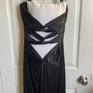 Size 10 Mary.L Couture Black Dress